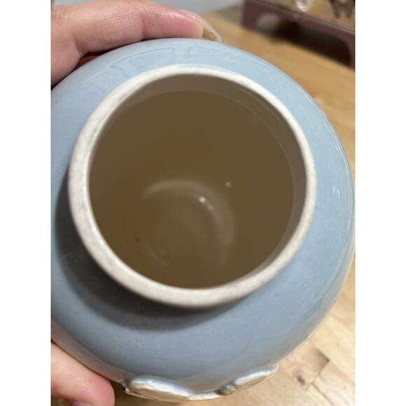 Vintage Vase Ceramic arnel's Signed 7.5” Maltese Dog - Picture 4 of 5